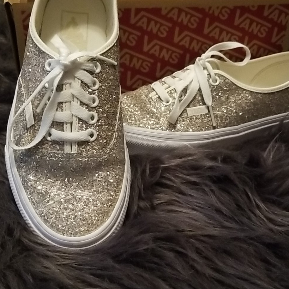 Chunky glitter Vans